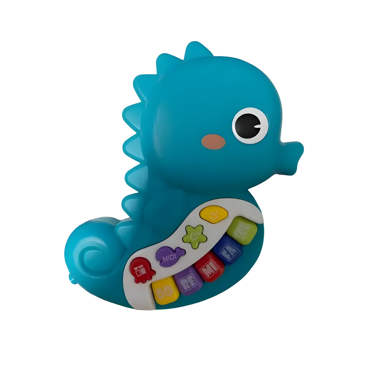 Baby Music Seahorse Toys Toddler Electronic Learning Sensory Toy Musical Piano