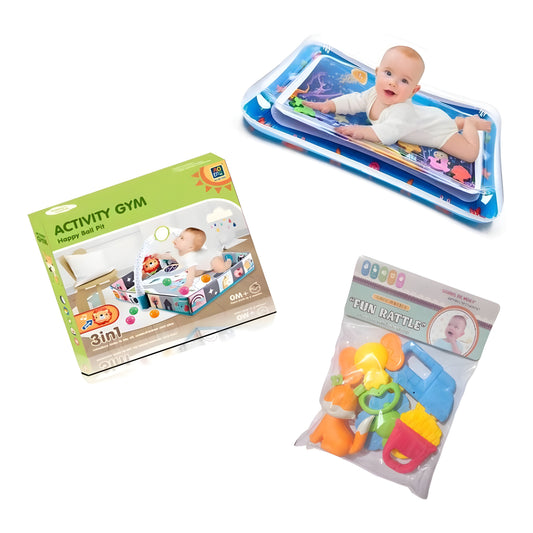 Baby Development bundle – 3-in-1 Play & Sensory Essentials