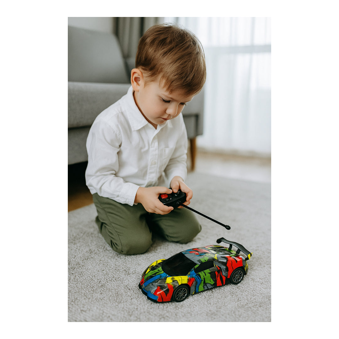Sprint Remote Controlled Car Colorful Graffiti Design