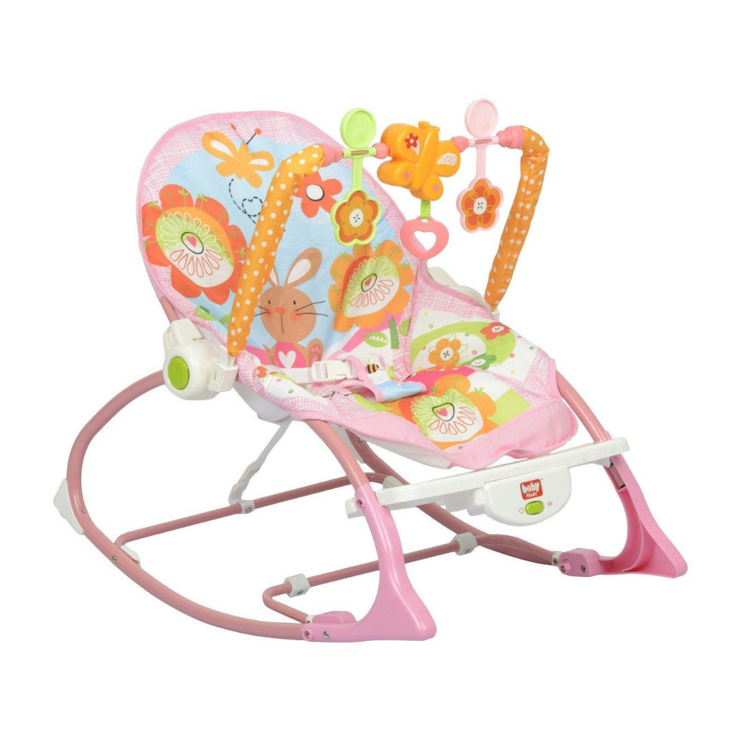 Baby mate Jungle Friend Rocker (Pink)