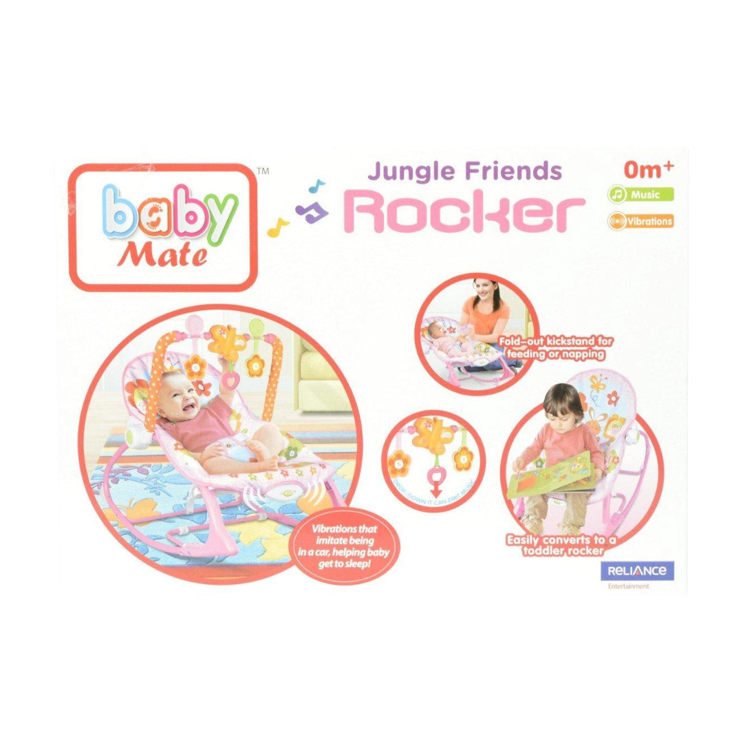 Baby mate Jungle Friend Rocker (Pink)