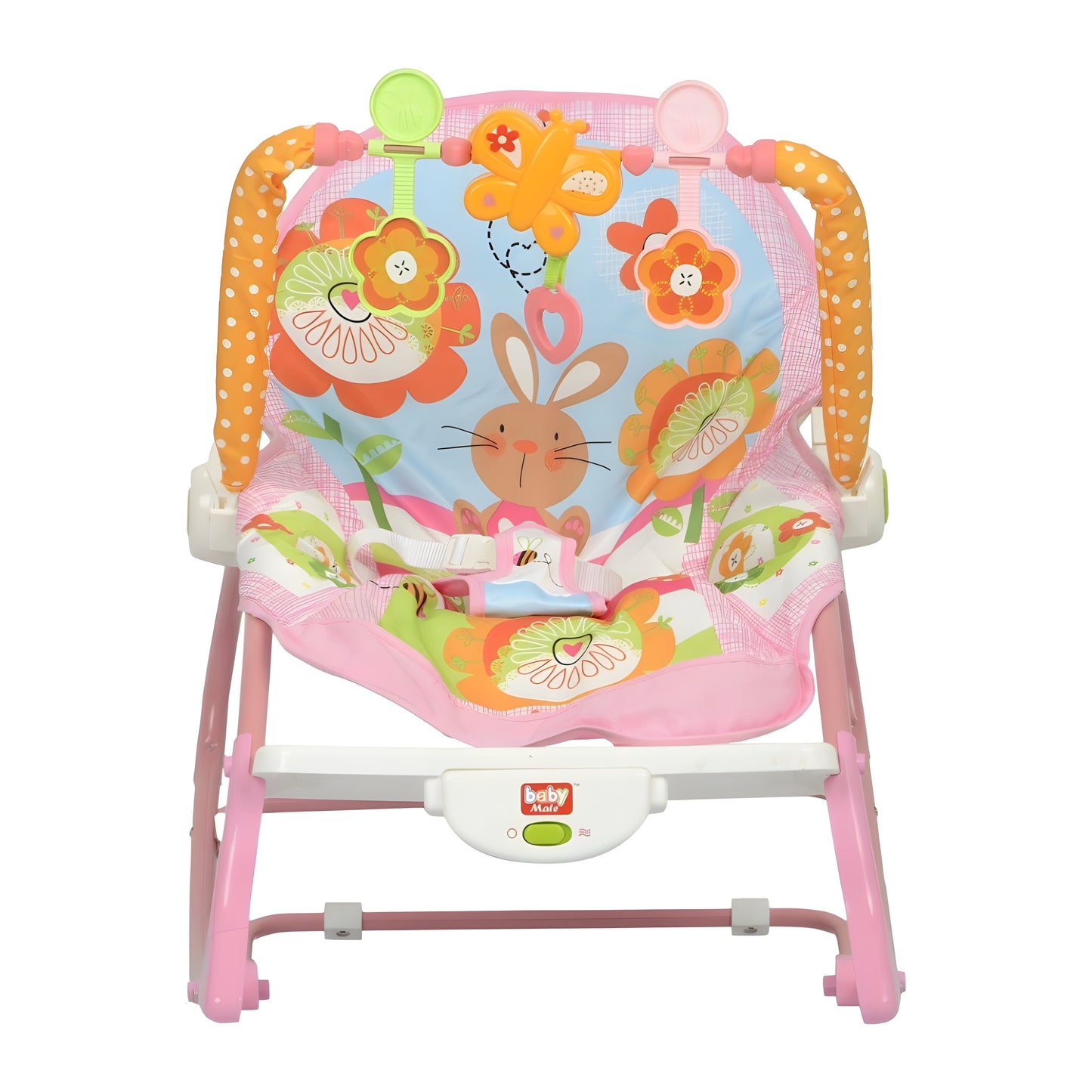 Baby mate Jungle Friend Rocker (Pink)