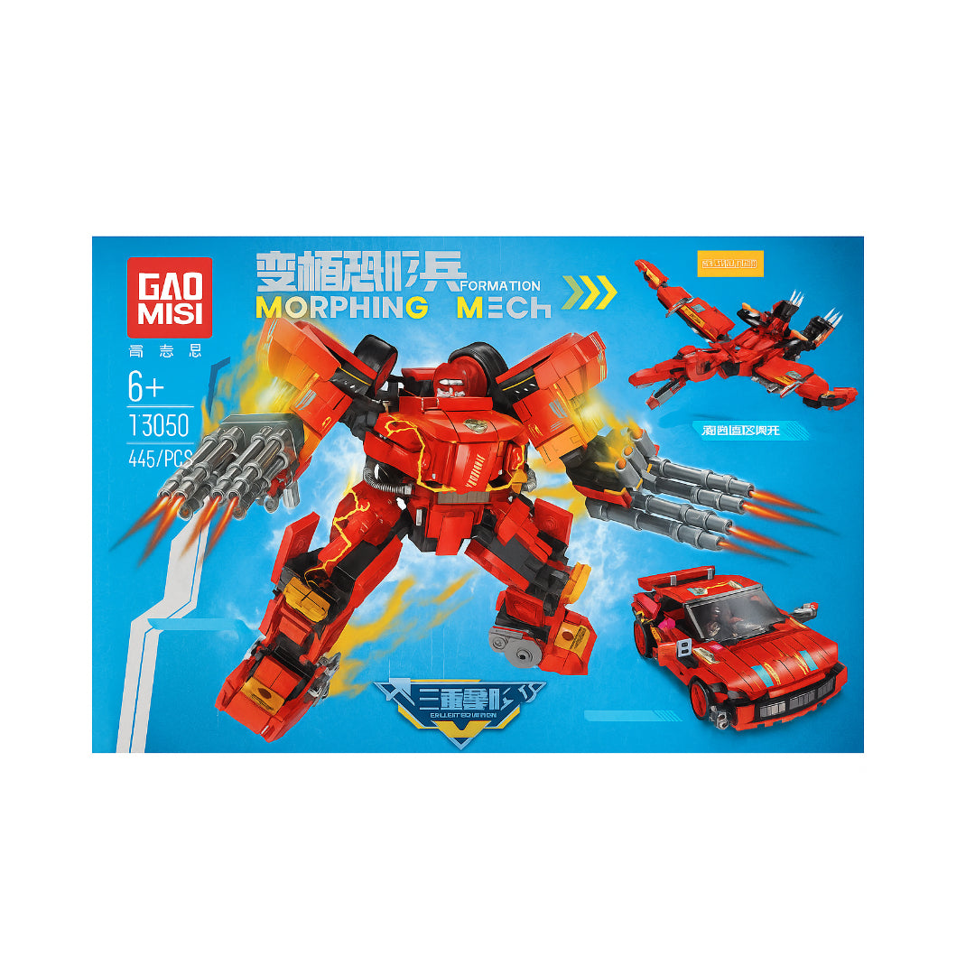 Gao Misi Morphing Mech Building Build Set - 445 PCS (Model T3050)