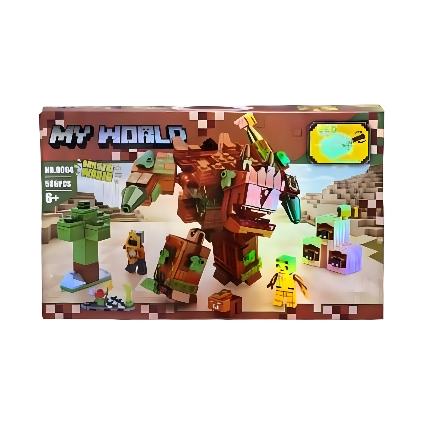 MY WORLD – Tree Giant Mech Building Set