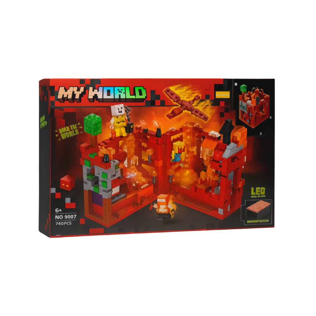 MY WORLD Building Set – NO. 9007 | 740 PCS
