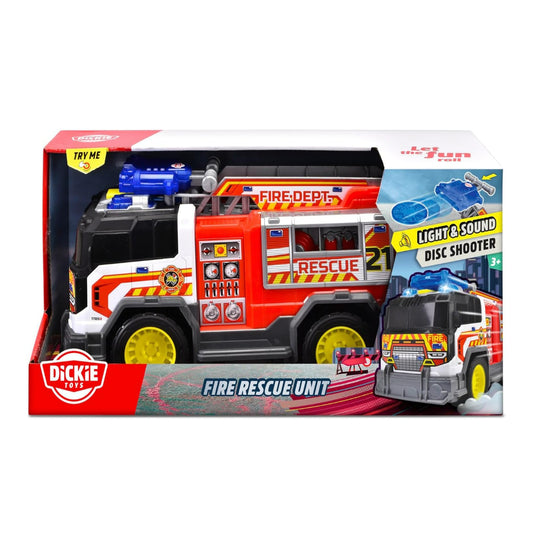 Dickie Toys Fire Truck with Freewheel