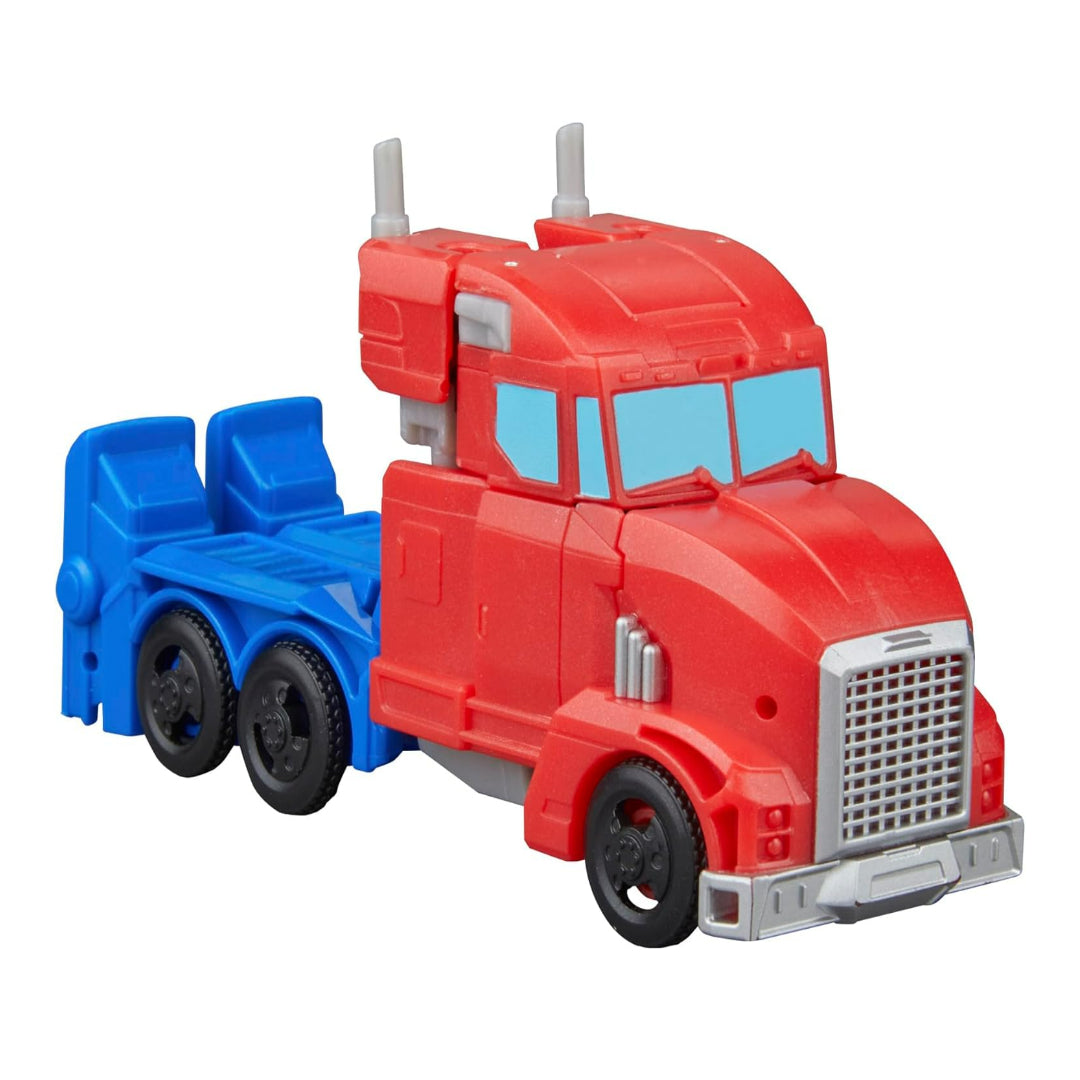 Transformers EarthSpark Optimus Prime Battle Trailer Playset