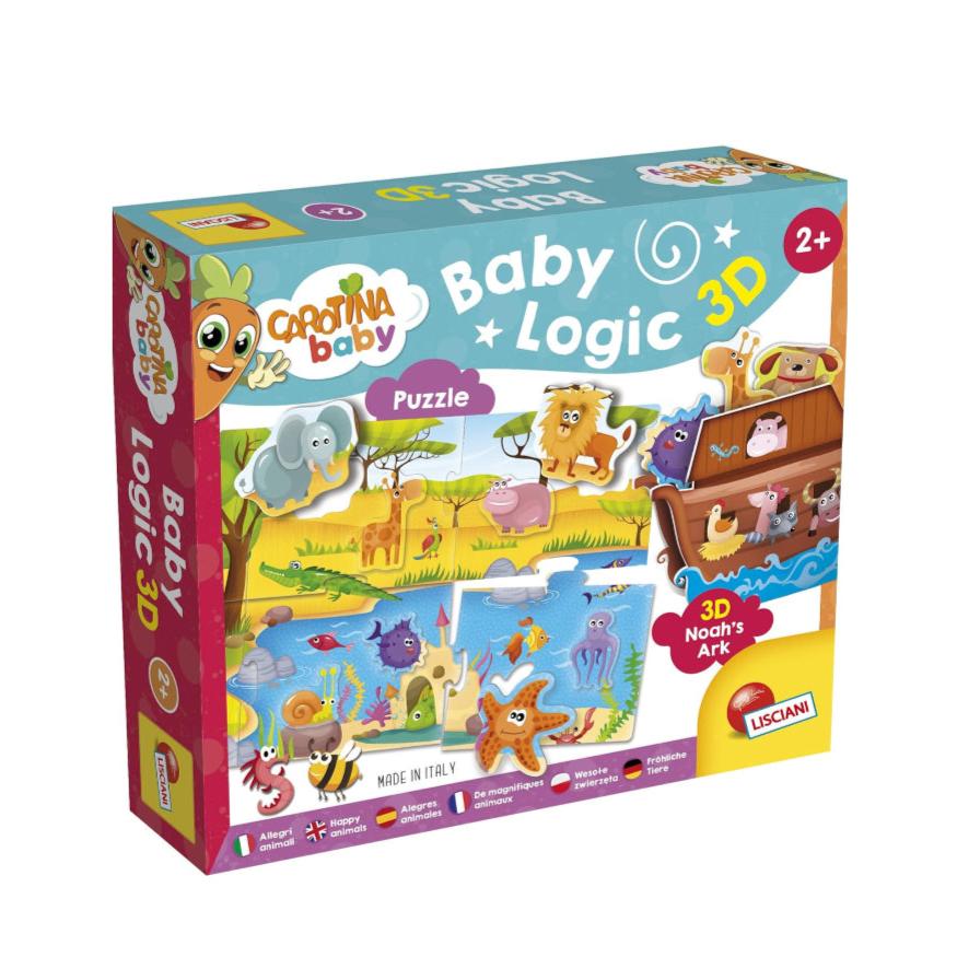 Carotina Carrot Baby Logic 3D Animals