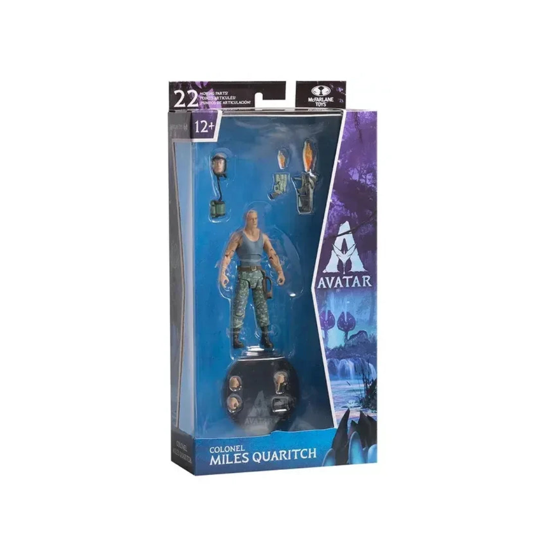 Disney Avatar - Col. Miles Quaritch Action Figure WV1 7 Inch
