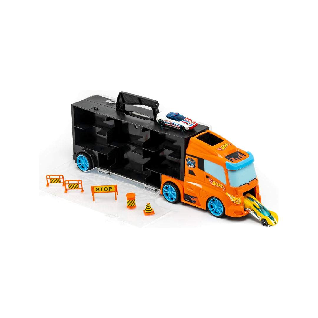 Hot Wheels Transporter 40 cm Includes 2 Original Cars