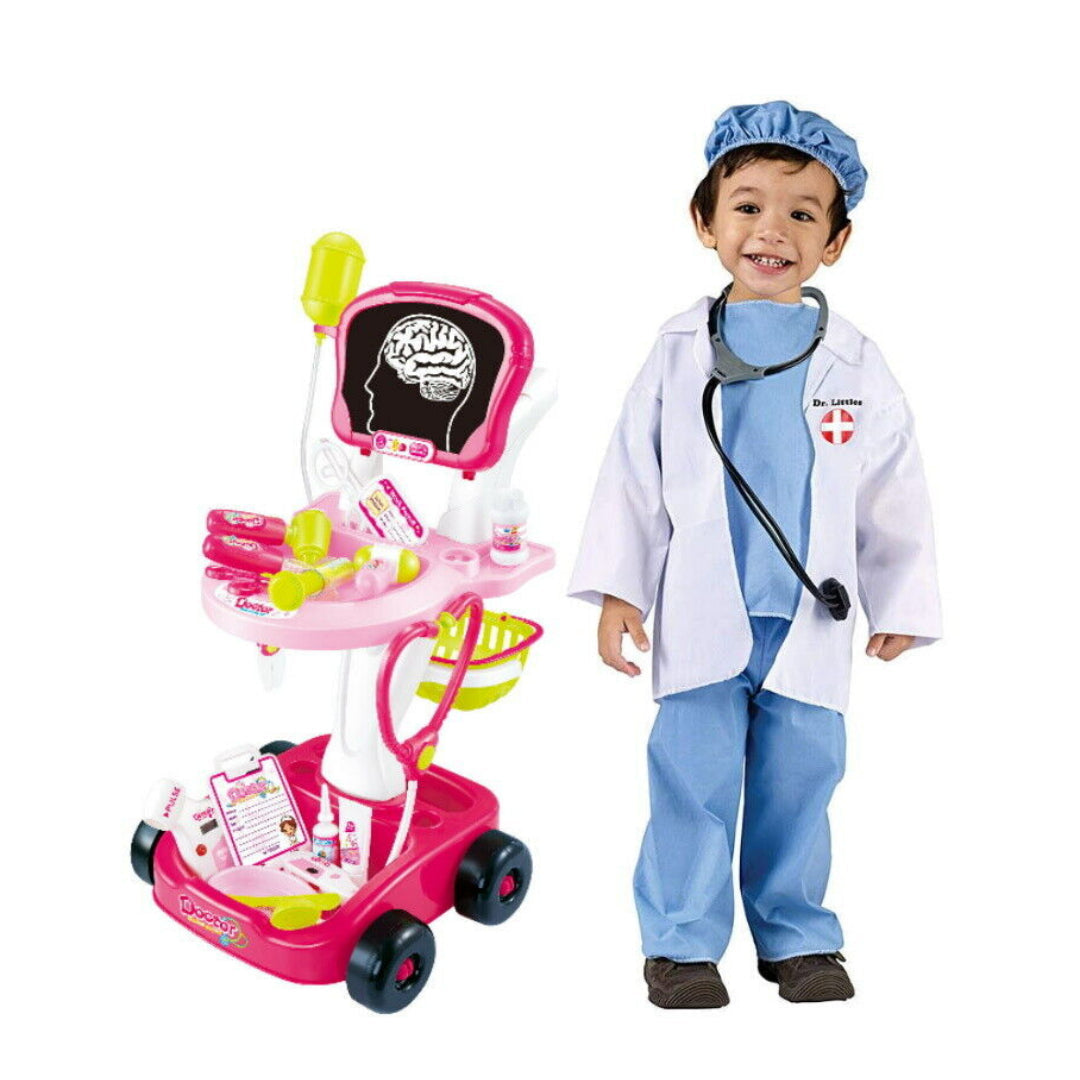 Medical Equipment Cart X-Ray Screen Combination Set