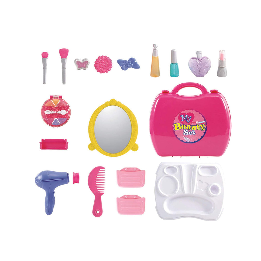 PlayGo - My Carry Along Beauty Salon Playset - 19 Pieces