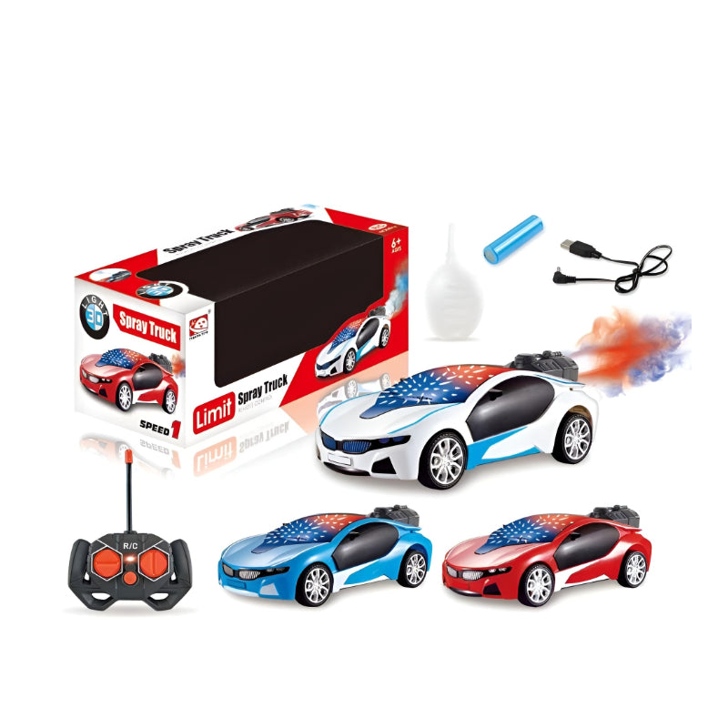 RC 3D Light Spray Car