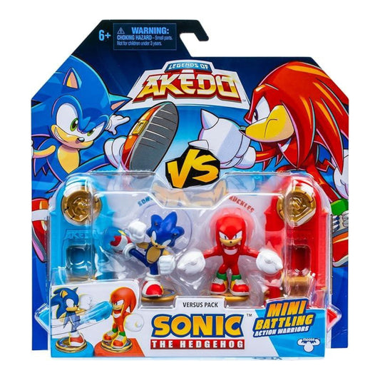 AKEDO Sonic The Hedgehog Versus Pack with Sonic