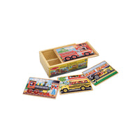 Melissa & Doug Kid Vehicles Chunky Puzzle