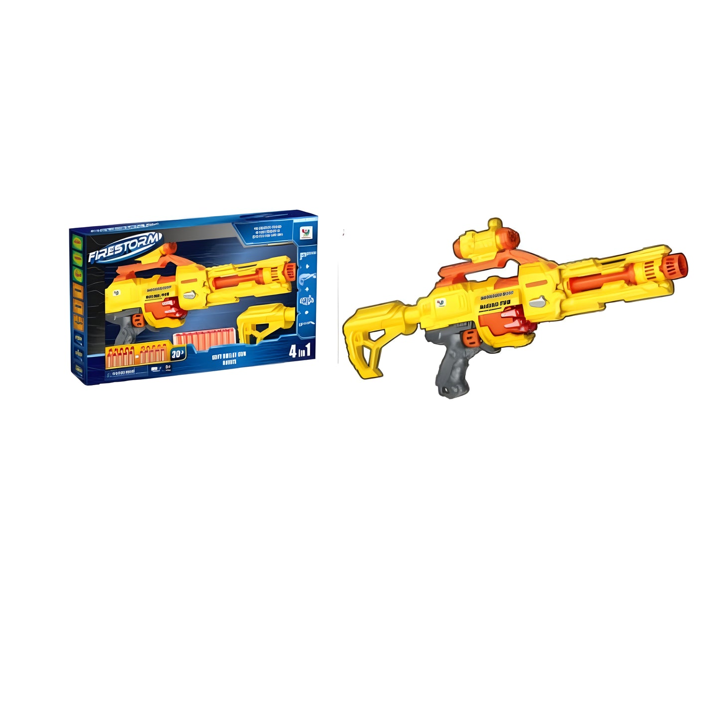 Firestorm soft bullet gun.