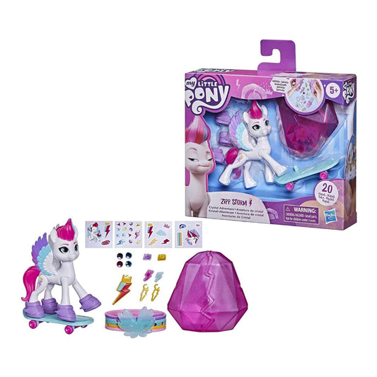 HASBRO My Little Pony A New Generation Crystal Adventure Zipp Storm