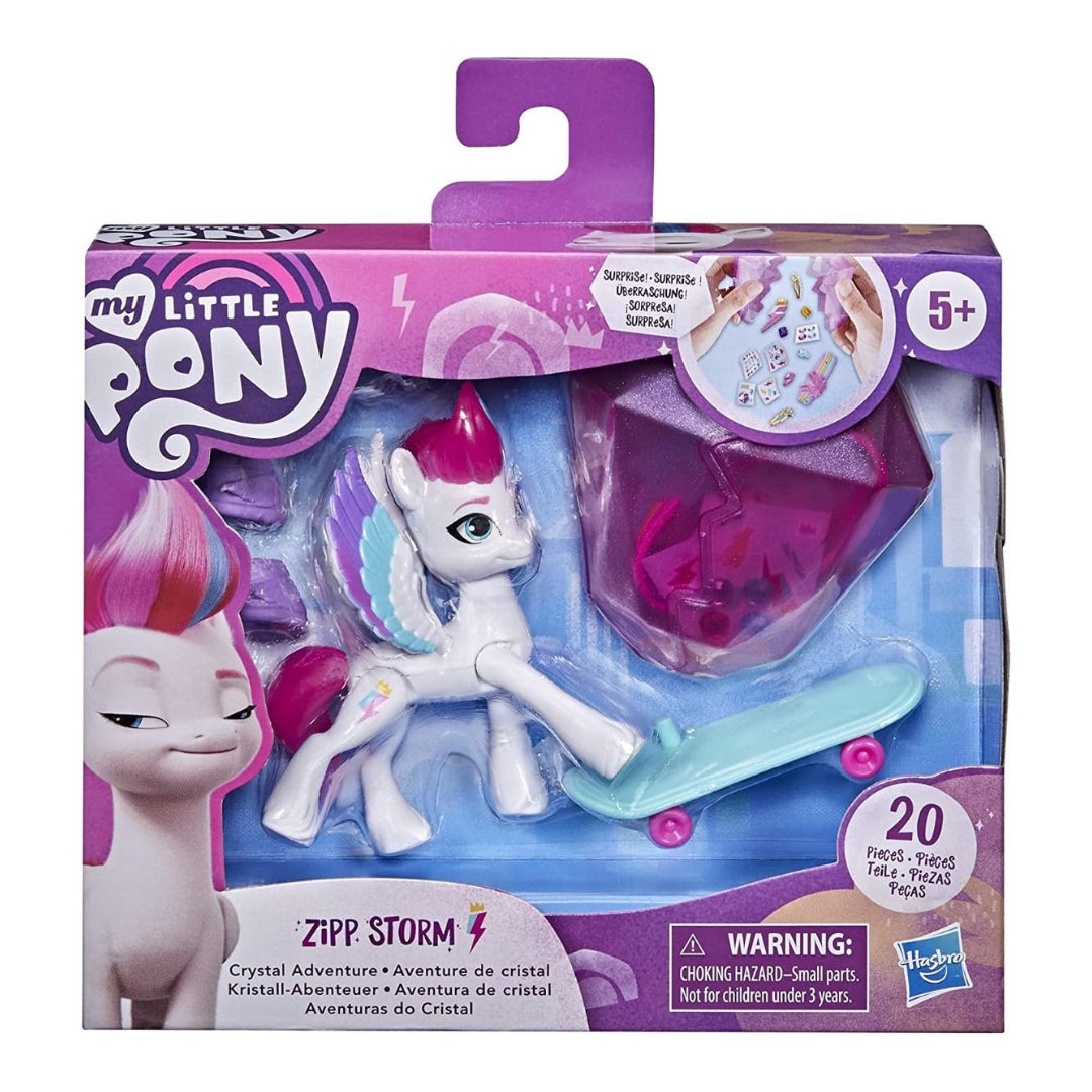 HASBRO My Little Pony A New Generation Crystal Adventure Zipp Storm