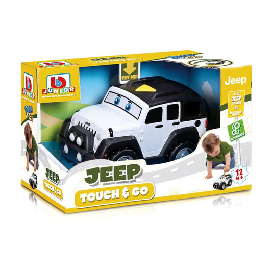 BB Junior Jeep Touch & Go Jeep Wrangler White