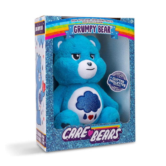Care Bears , Grumpy Bear 35cm Glitter Belly Plush