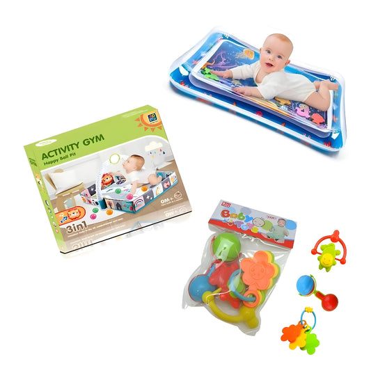 Baby Development bundle – 3-in-1 Play & Sensory Essentials