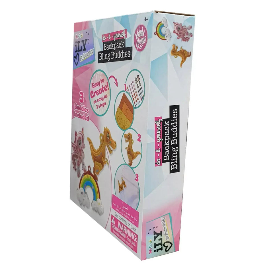 We Cool Activity King DIY Backpack Bling Buddies