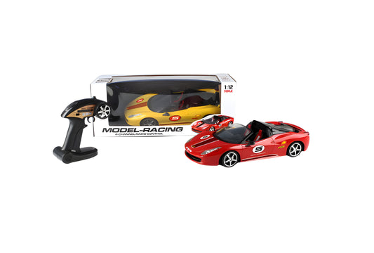 Model Racing 4 Channel Radio Control Car.