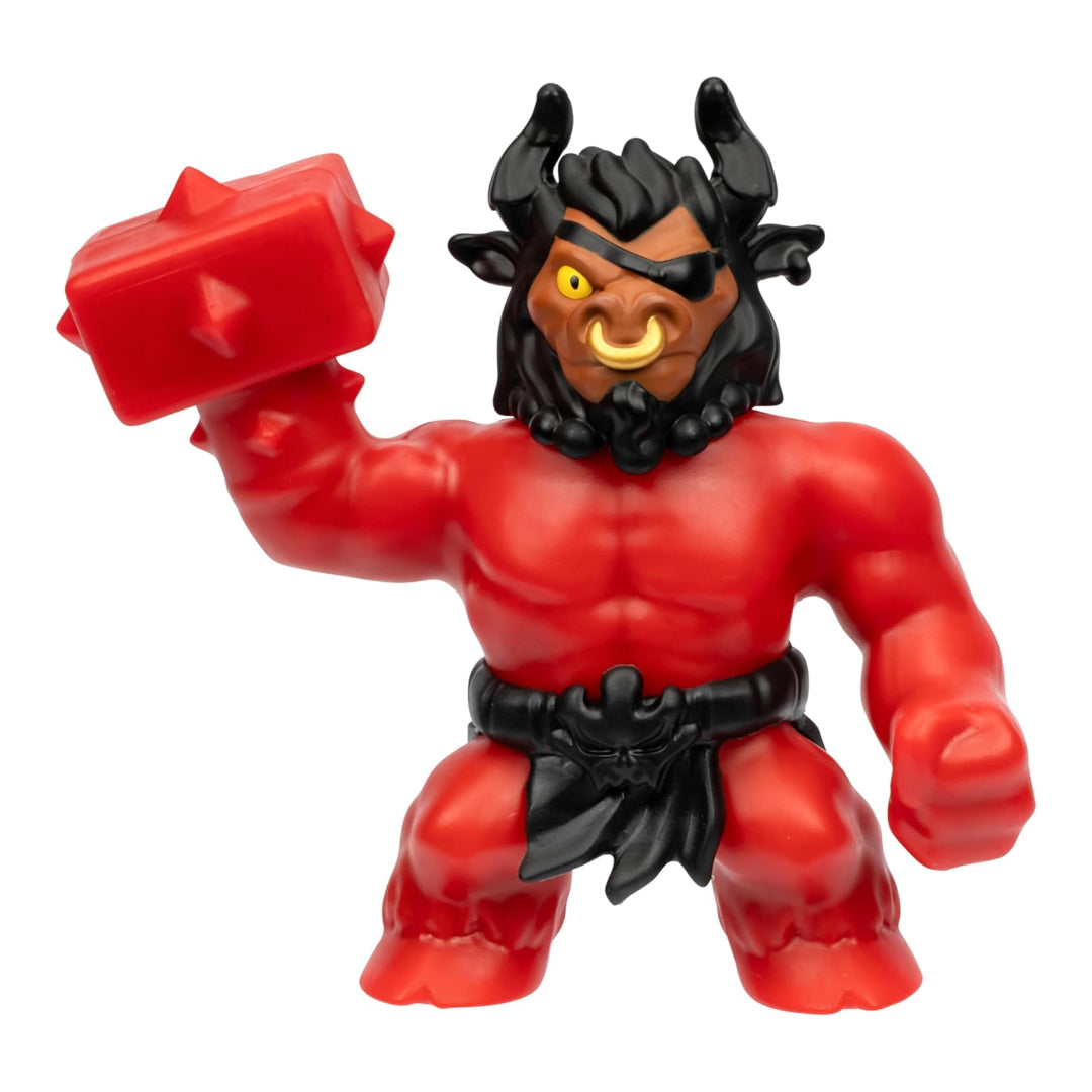 Heroes of Goo Jit Zu Smash Strikers Terrorbull Scrunchy Goo Filled Action Figure