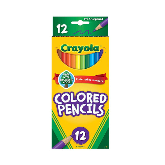 Crayola 12-Count Long Colour Pencils