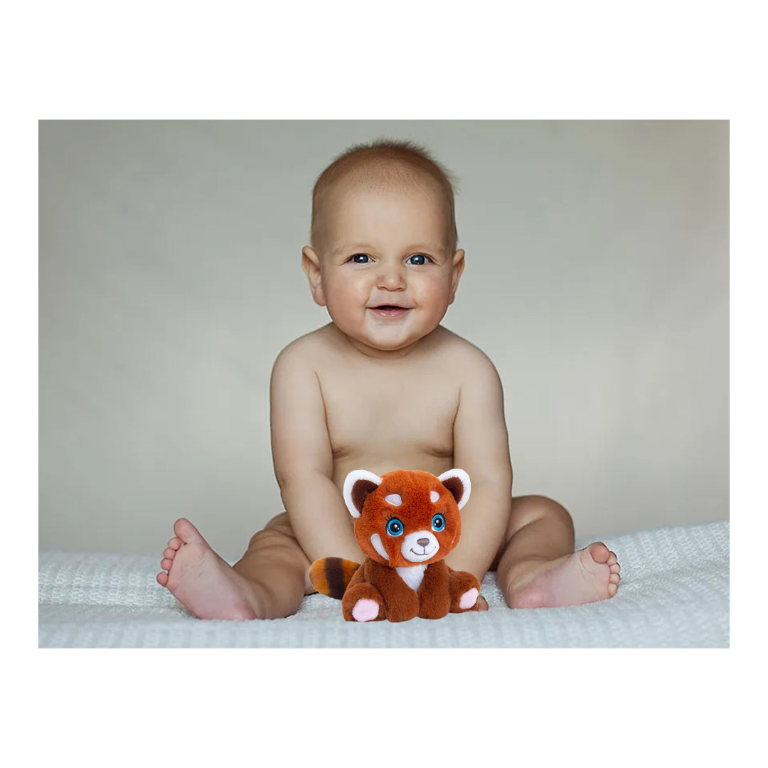 Keeleco Red Panda 16cm Adoptable World Eco Plush Soft Toy