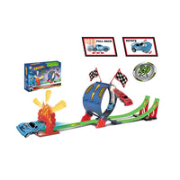 Auto Track toy with two cars