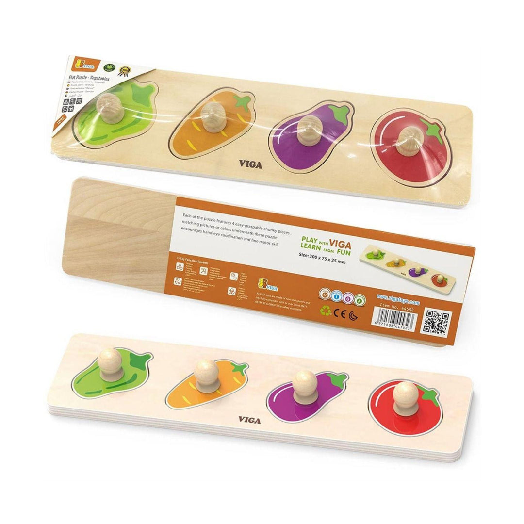 Viga Flat Puzzle - الخضار