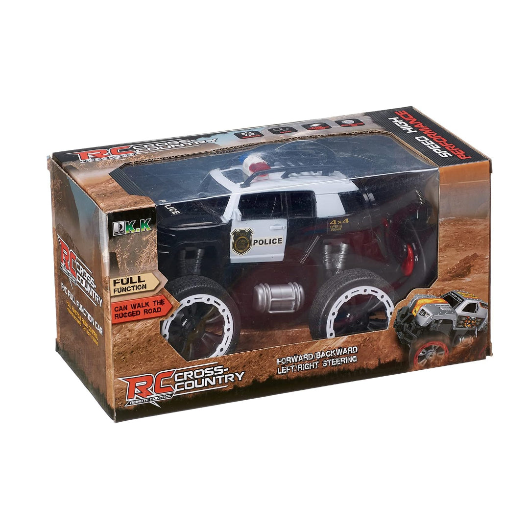 RC Cars Four Way Remote Control Off Road Police Car