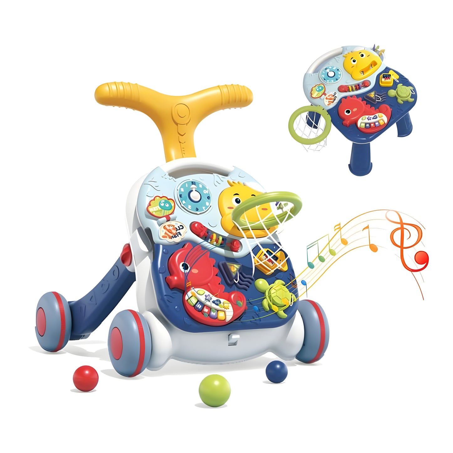 Baby Walker, Baby Stroller with Toys.