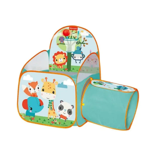PlaySet كرة فيشر برايس مع نفق و 25 كرة