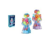 Electric Gear Robot Toy Transparent.