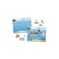 Melissa & Doug Vehicles Reusable Sticker Pad