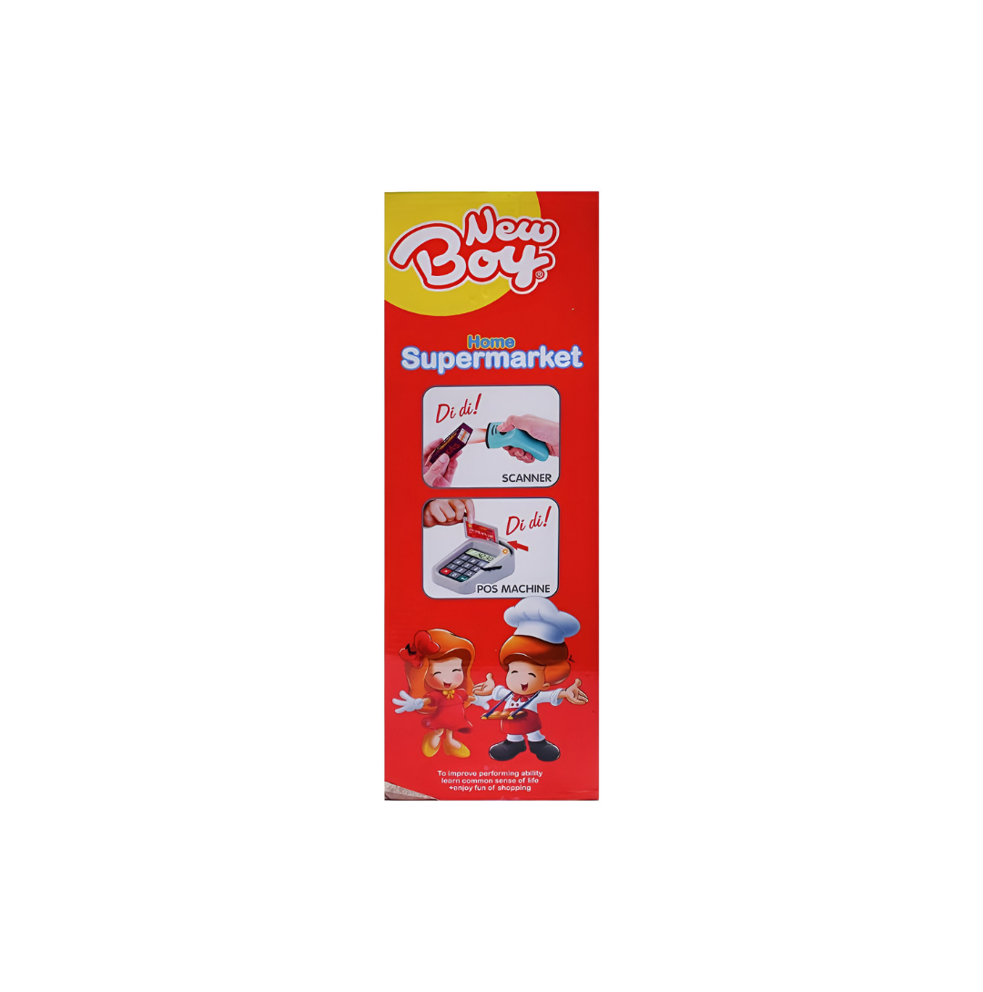 New Boy Roleplay Supermarket Set With Light &  Sound