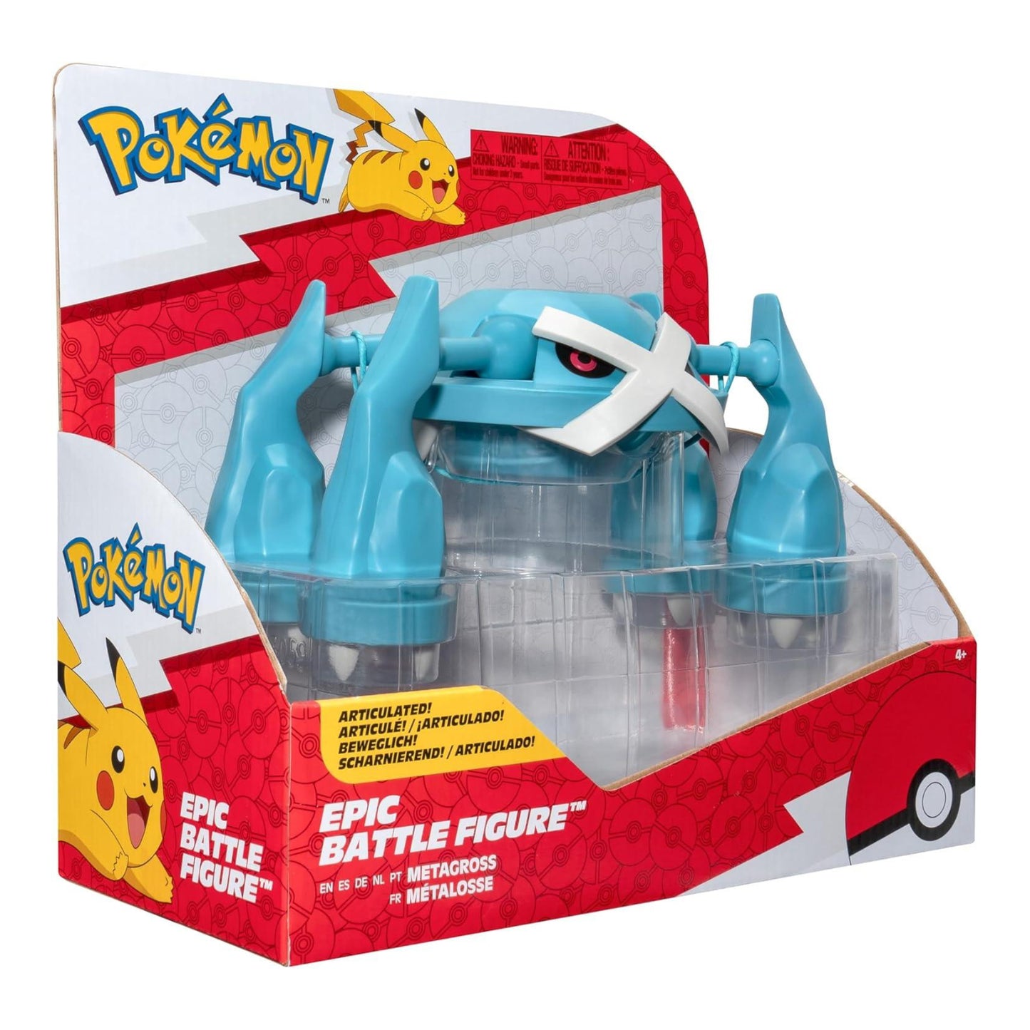 Pokemon Metagross Figure-12-Inch Articulated Epic Battle Figure