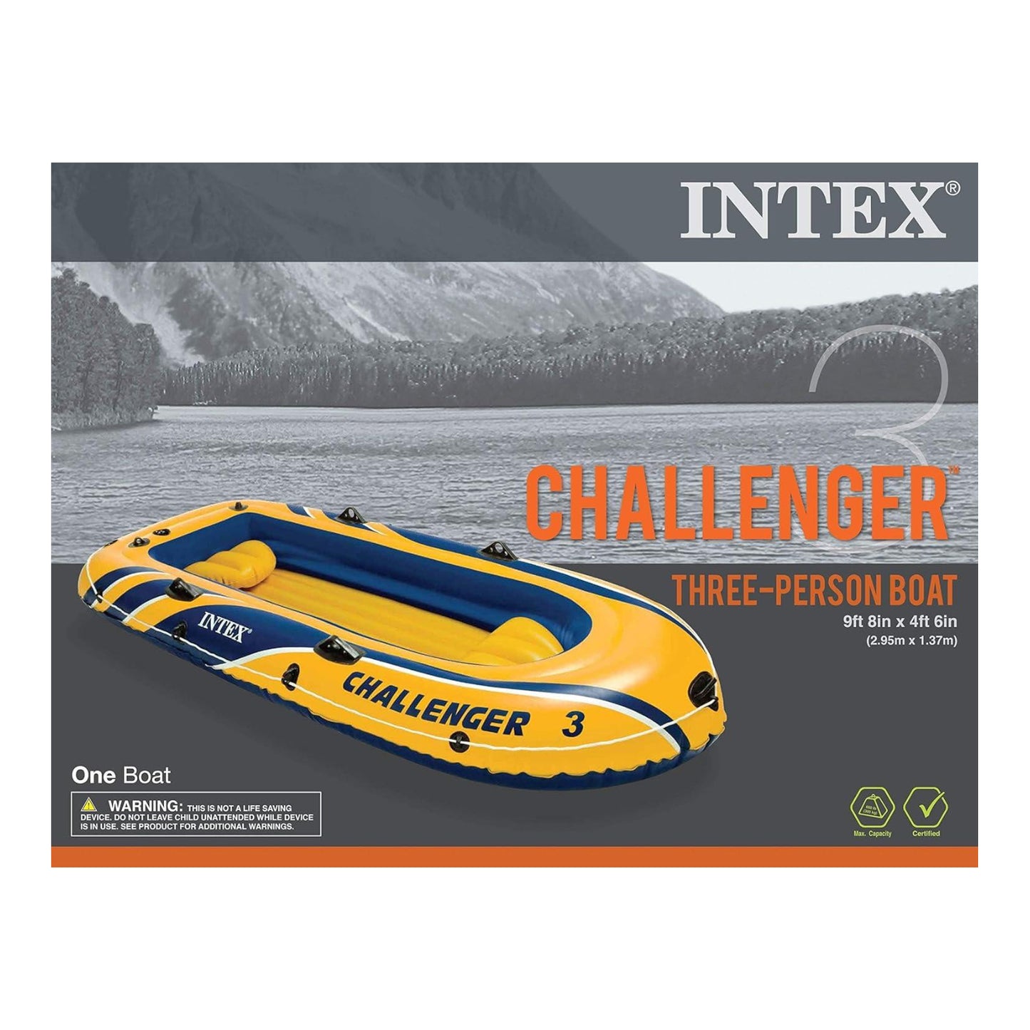 Intex Challanger 3 Boat Set