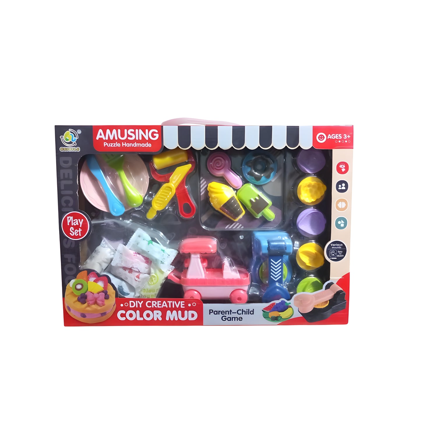 DIY Creative Color Mud – Amusing Puzzle Handmade Play Set