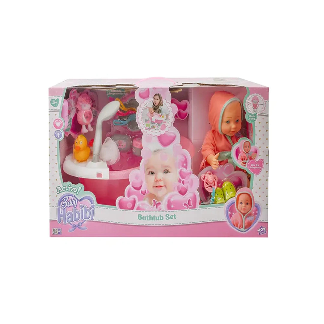 Baby Habibi Doll Bathtub Set 14inch