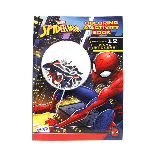 Skoodle Spider Man Coloring & Activity Book