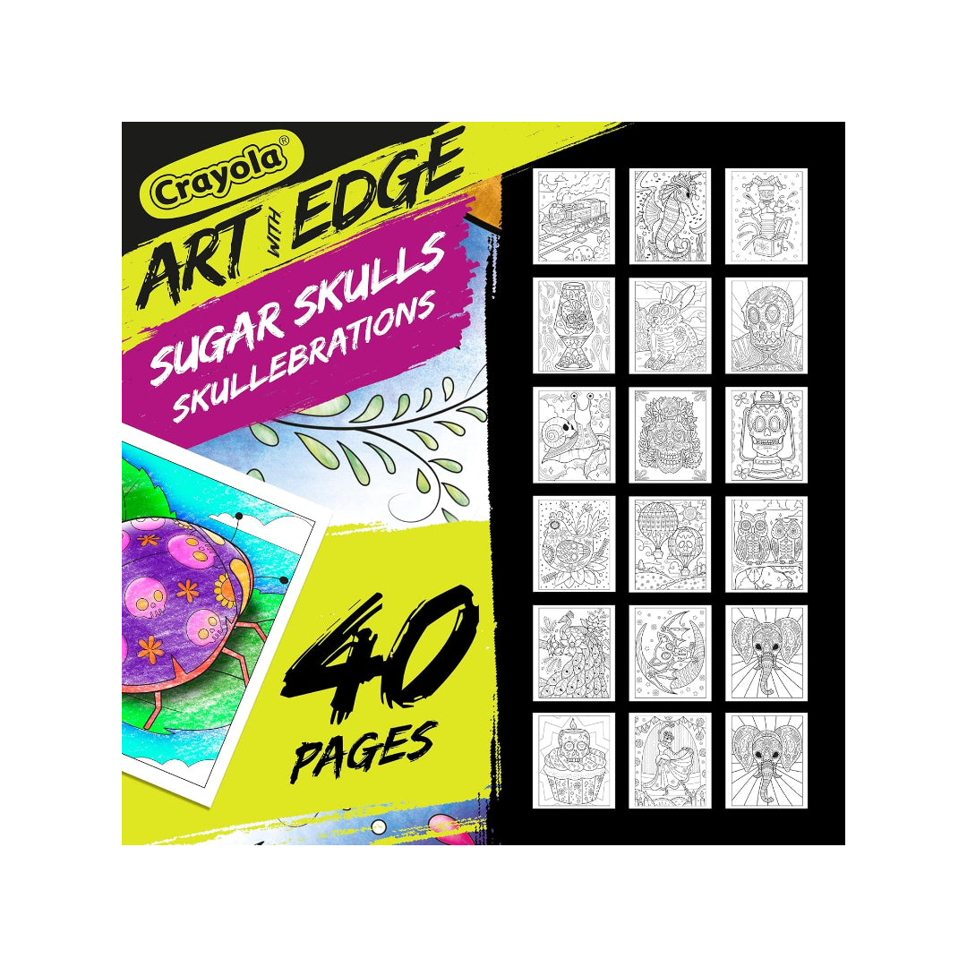Crayola Sugar Skulls Coloring Book