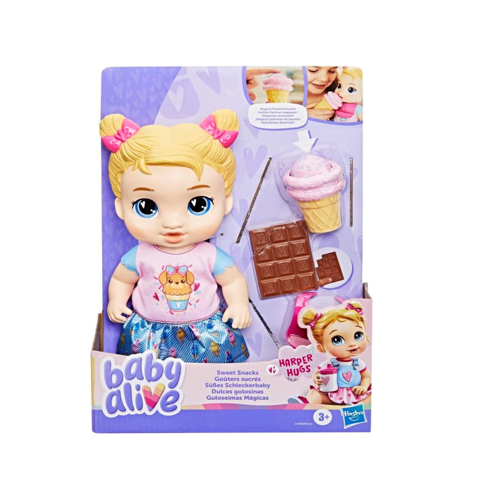 BABY ALIVE Sweet Snacks Harper Hugs