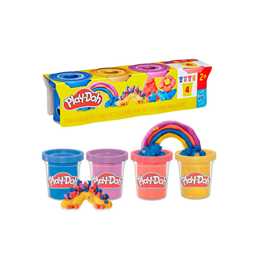 Play-Doh 4 Pack Shimmer Clay