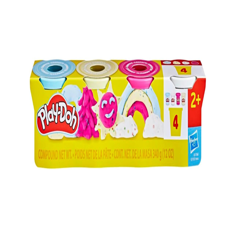 Play-Doh 4 Pack Confetti Putty