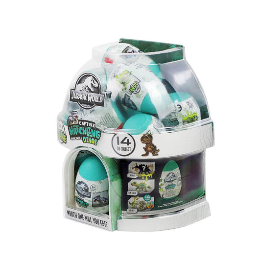 Jurassic World - Captivz Hatchlings Edition 14pcs Incubator CDU