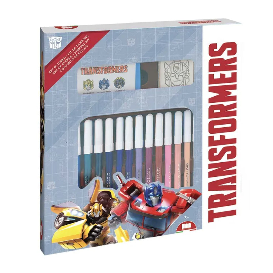 MultiPrint - Transformers - 18 Markers & Stamps