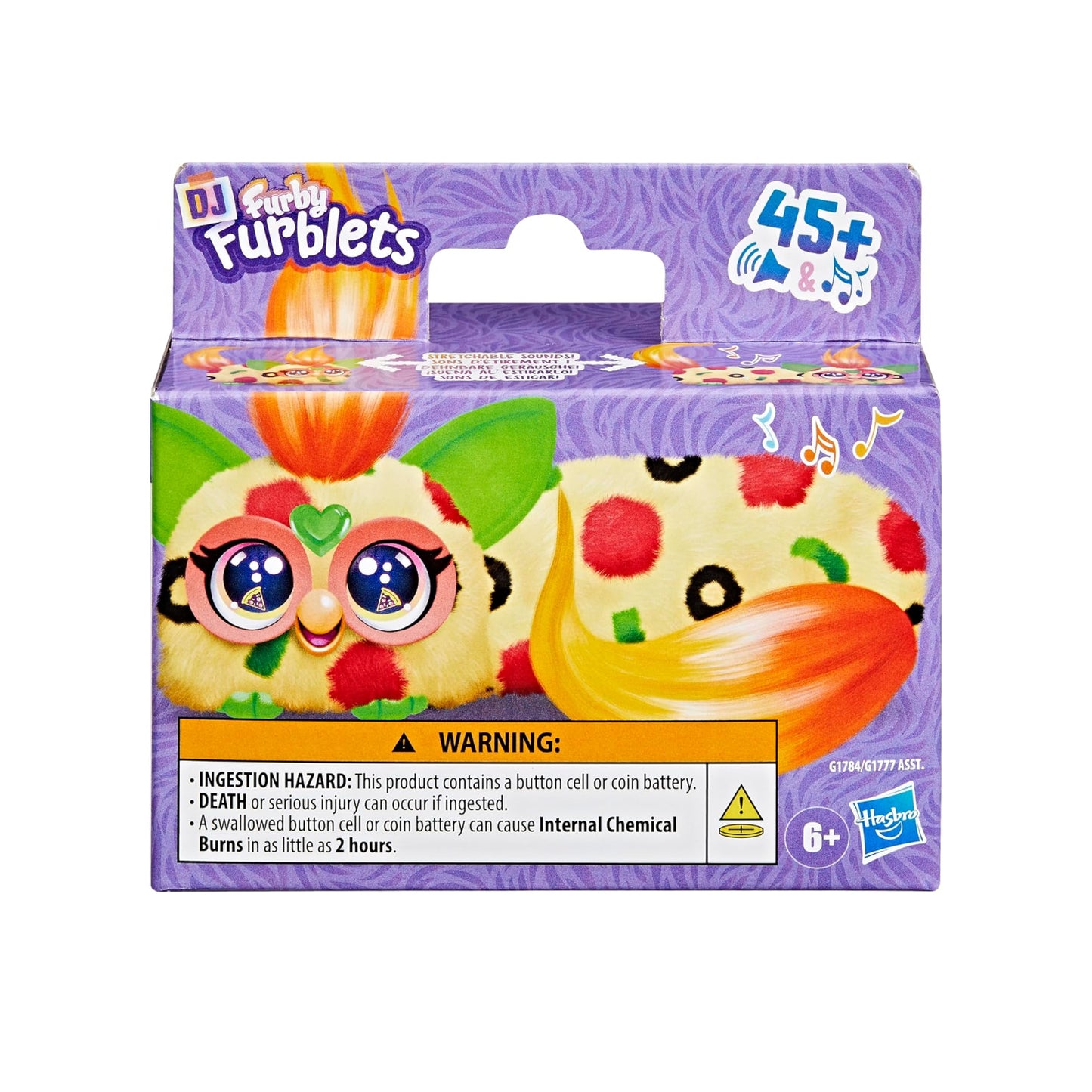 FURBY DJ Furblets Pepp-Oh-Roni Mini Electronic Plush Toy